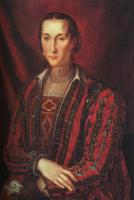 Bronzino, Agnolo - Portrait of Eleanora di Toledo